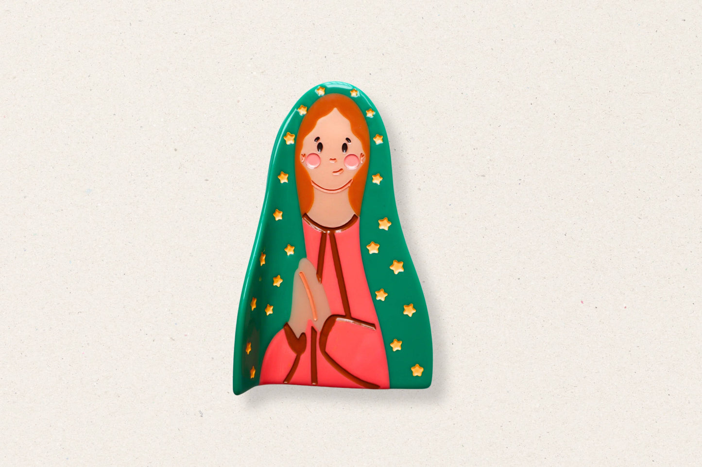 Holy Hair Clip (Jesus, Blessed Mother and Our Lady of Guadalupe)