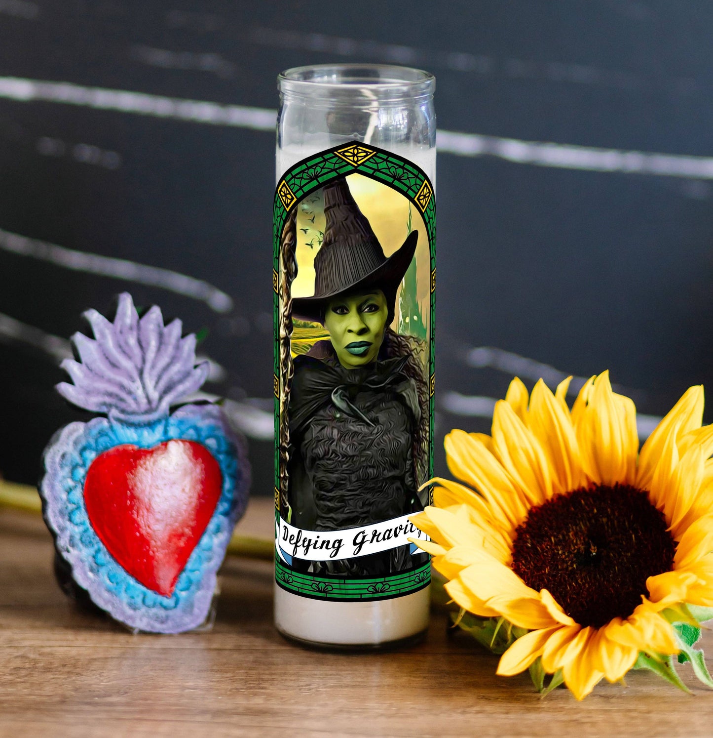 Our Lady of Defying Gravity: White