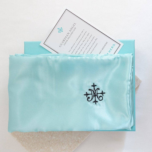 Guardian Angel Satin Pillowcase: Standard
