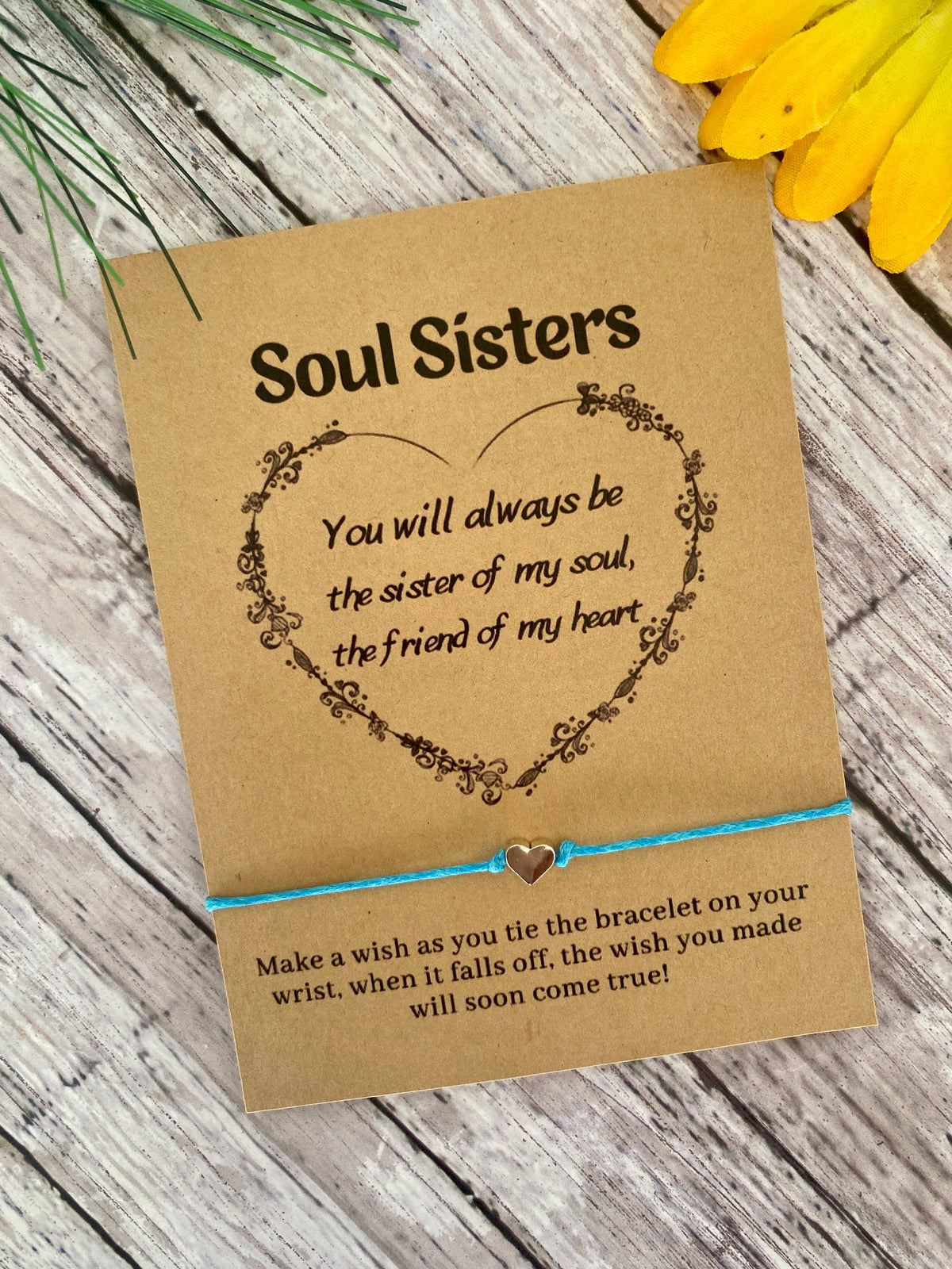Soul Sisters Wish Bracelet: Pink