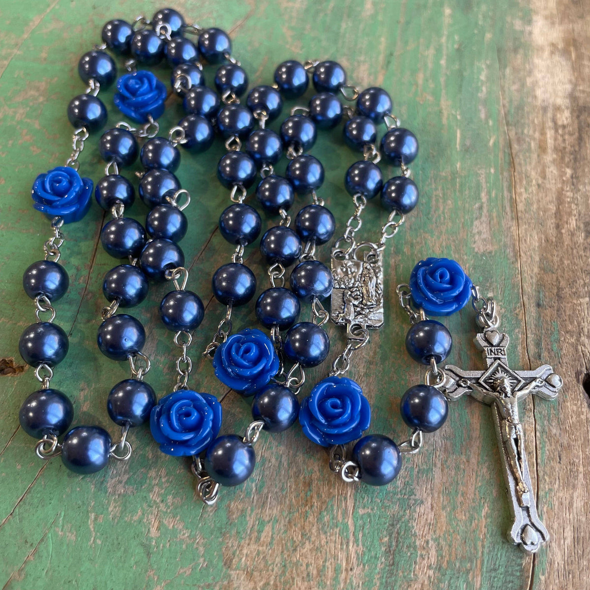 Mystical Rose Rosary: Purple