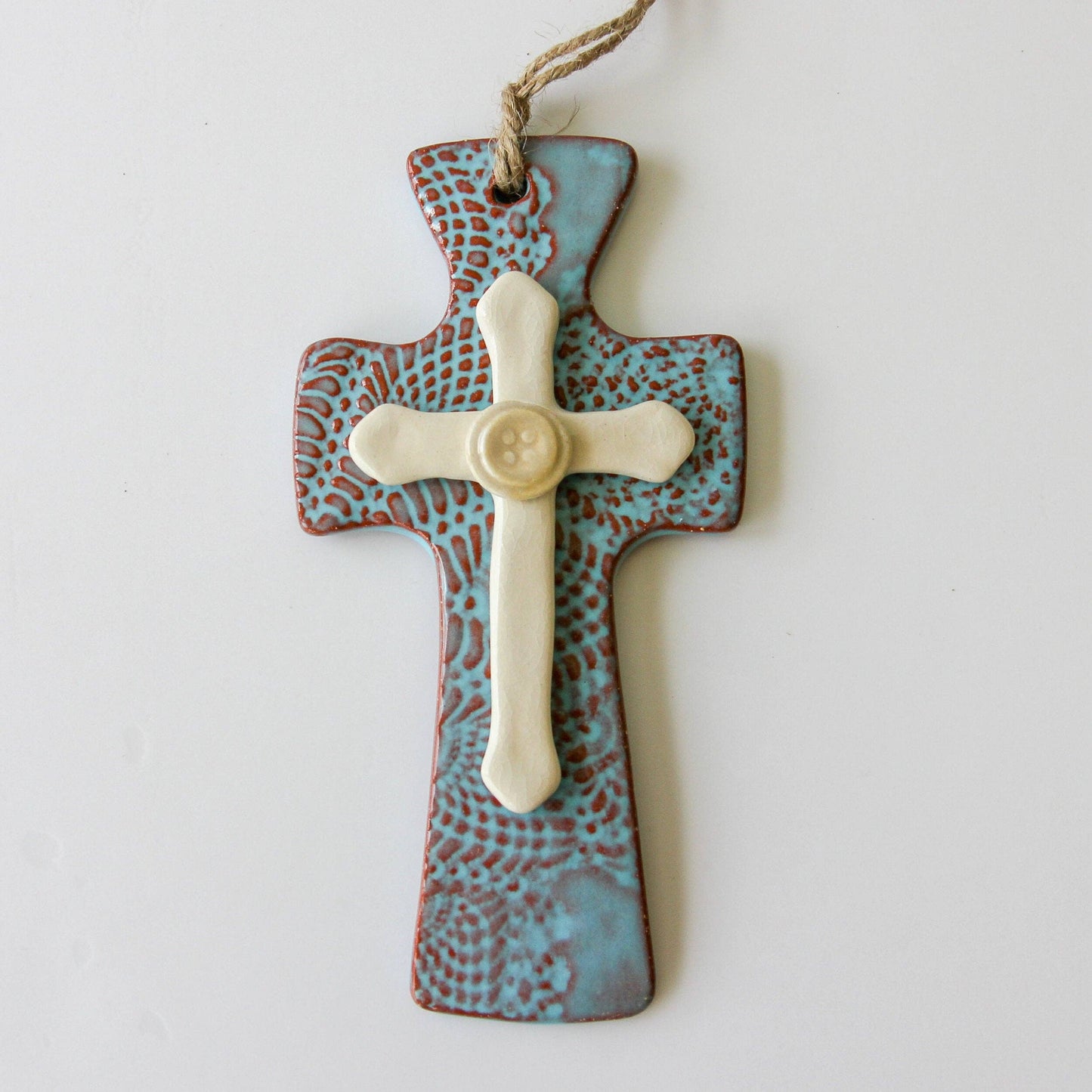 Prodigal Pottery Trinity Cross: Tidal Pool