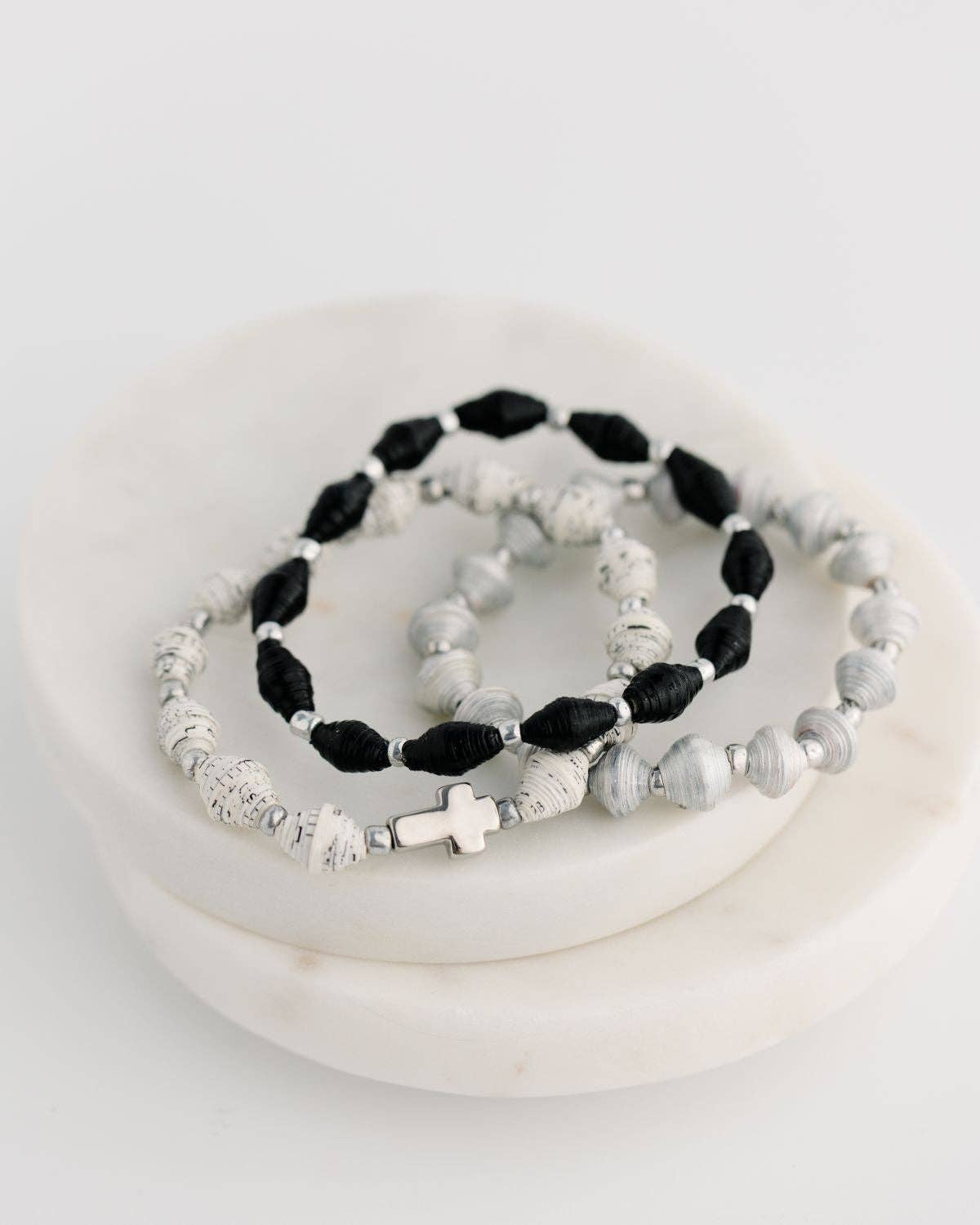 Ruth Hymnal Bracelet: Silver