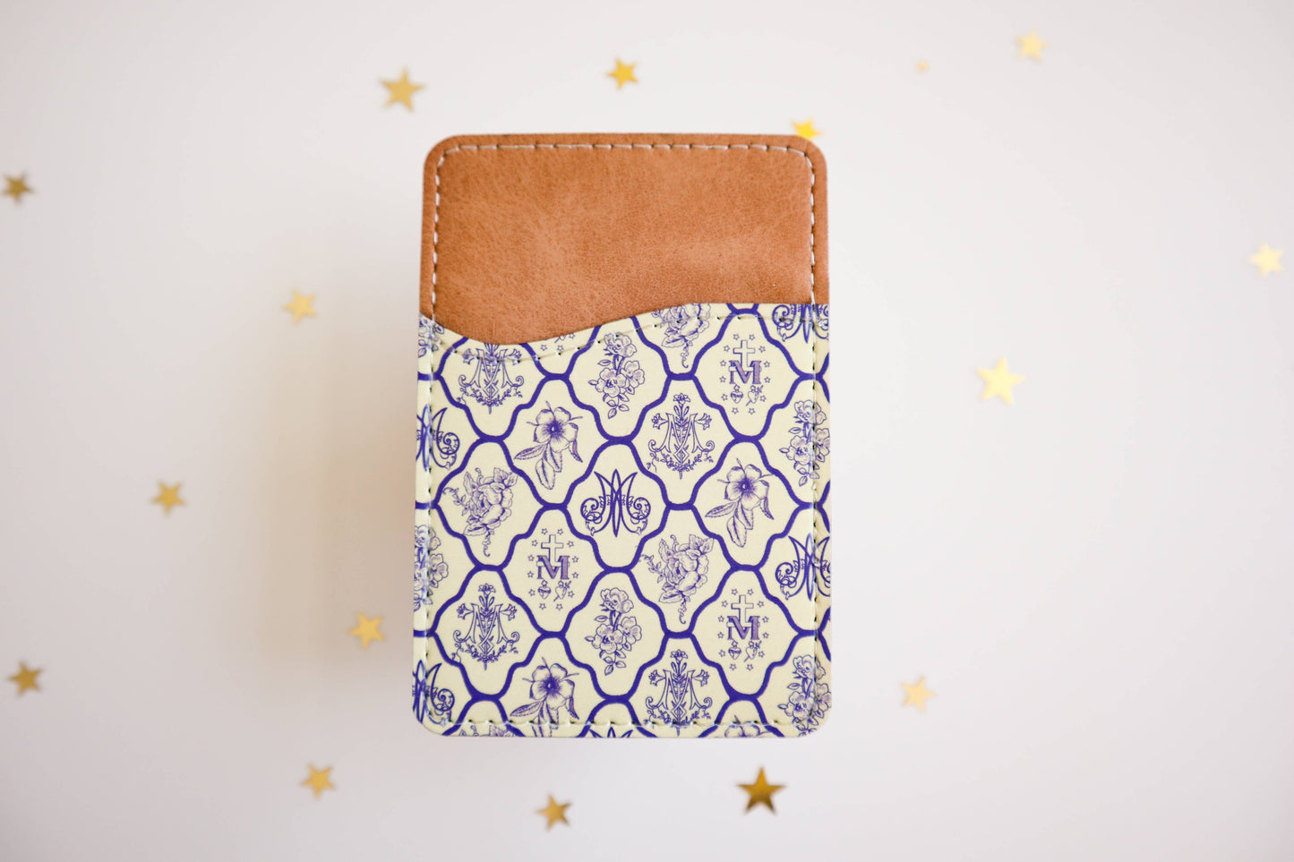 Religious Phone Wallets (Blessed Mother, Catholic Saints, Marian Royal Blue, St. Therese, The Lord is With You