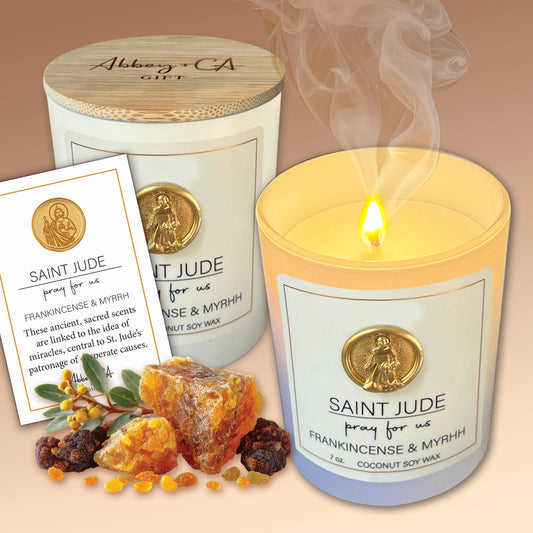 Saint Scentspirations Candles: Saint Jude - Frankincense & Myrrh