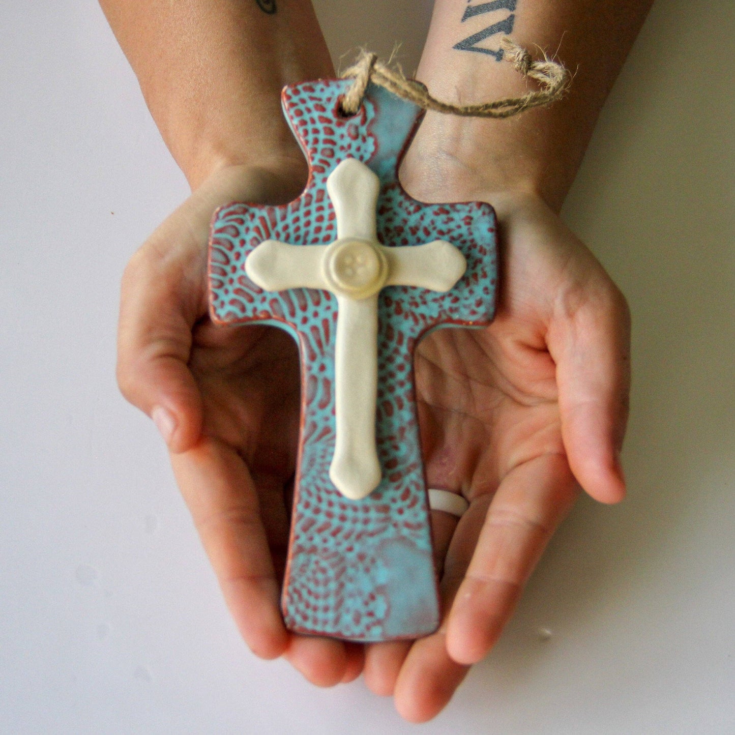 Prodigal Pottery Trinity Cross: Tidal Pool
