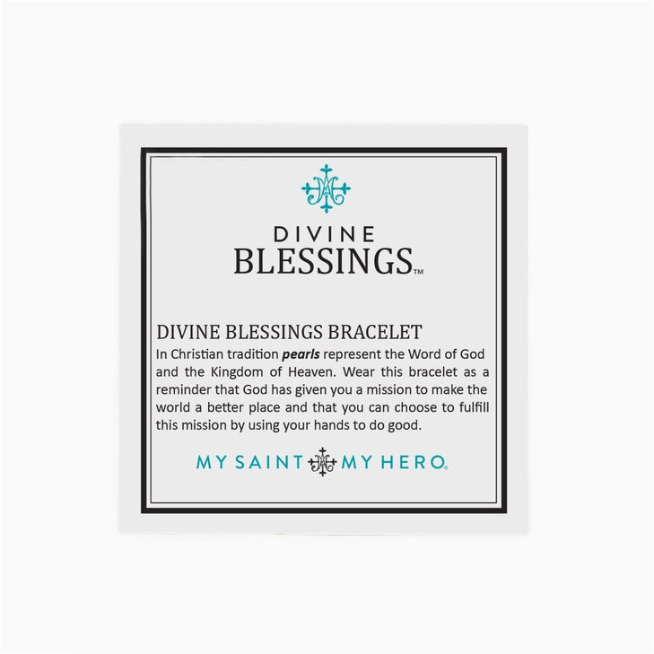 Divine Blessings Bracelet (Black/Gold)