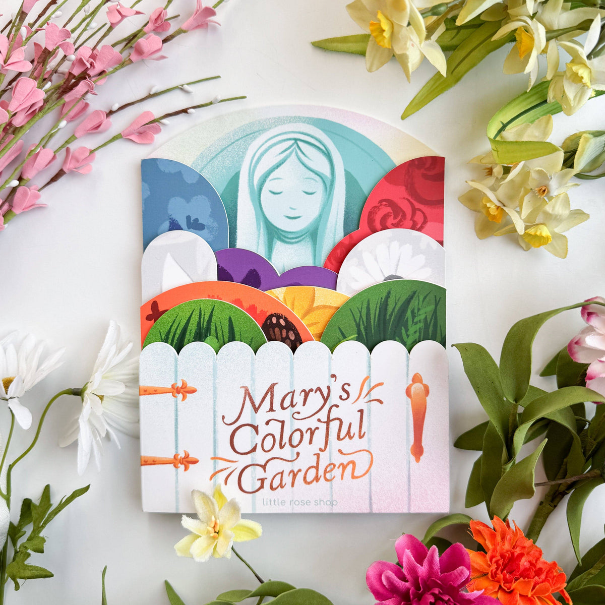 Mary's Colorful Garden Board Book