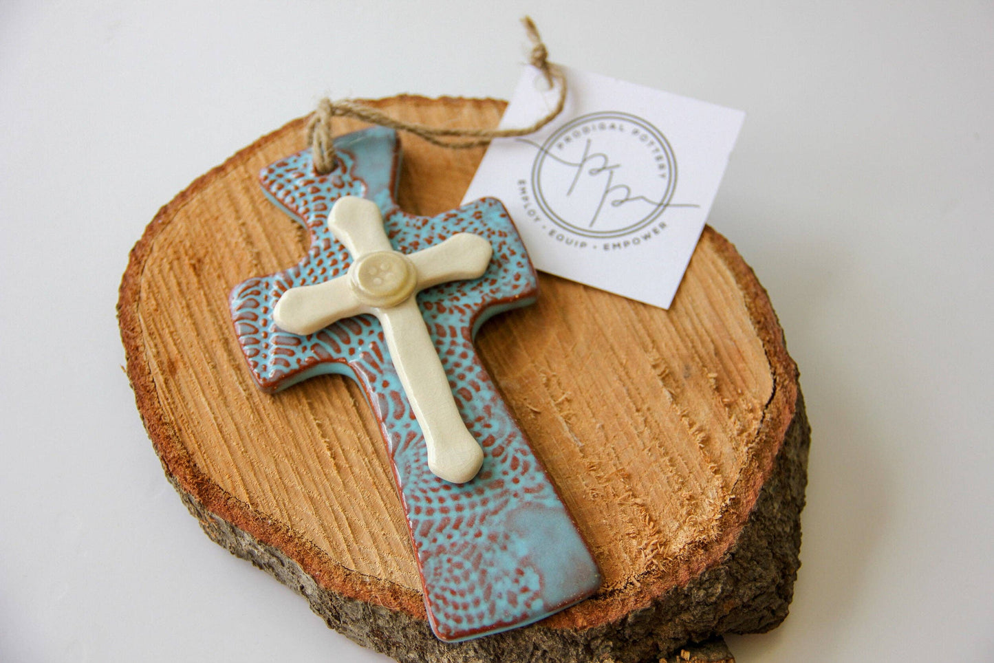 Prodigal Pottery Trinity Cross: Tidal Pool