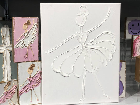 Ballerina Paint Your Own Canvas 11x14