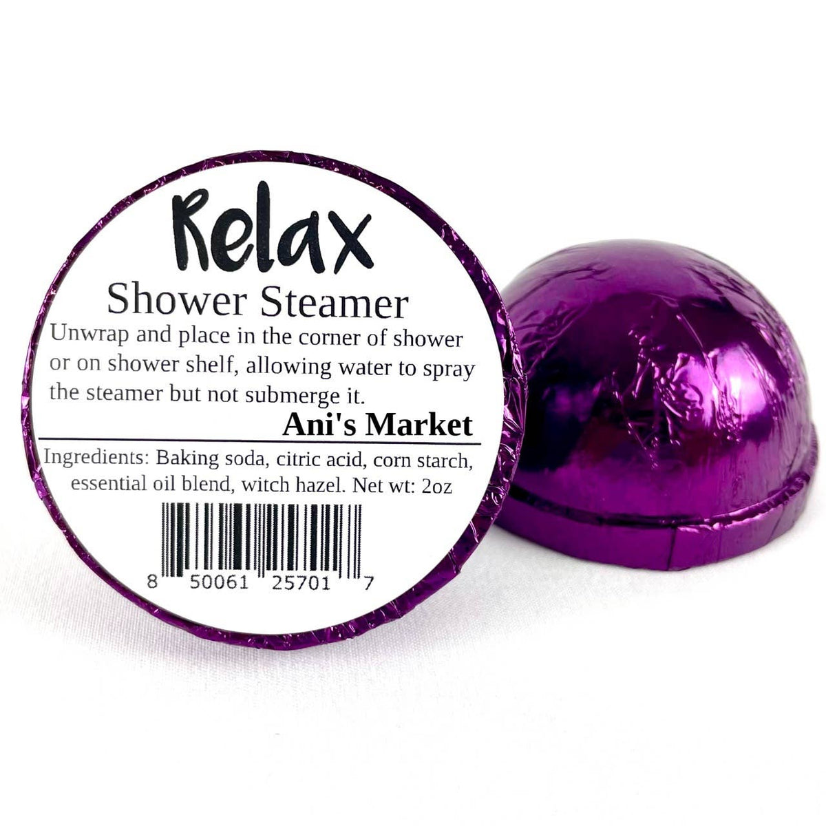 Relaxing Shower Steamer – Lavender Bergamot