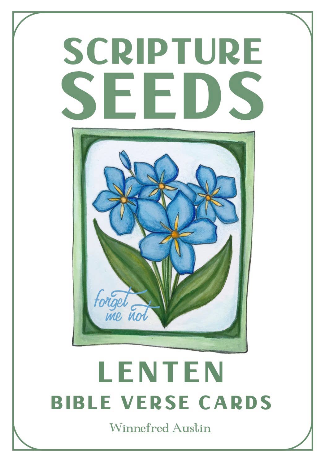 Scripture Seeds | Lenten Bible Verse Card Set
