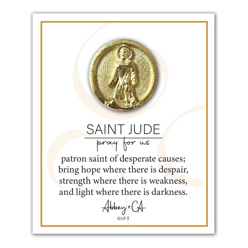 Saints Lapel Pins (Our Lady of the Miraculous Medal, Our Lady of Guadalupe, St Peregrine, St Patrick, St Michael, St Jude, St Christopher, St Anthony)