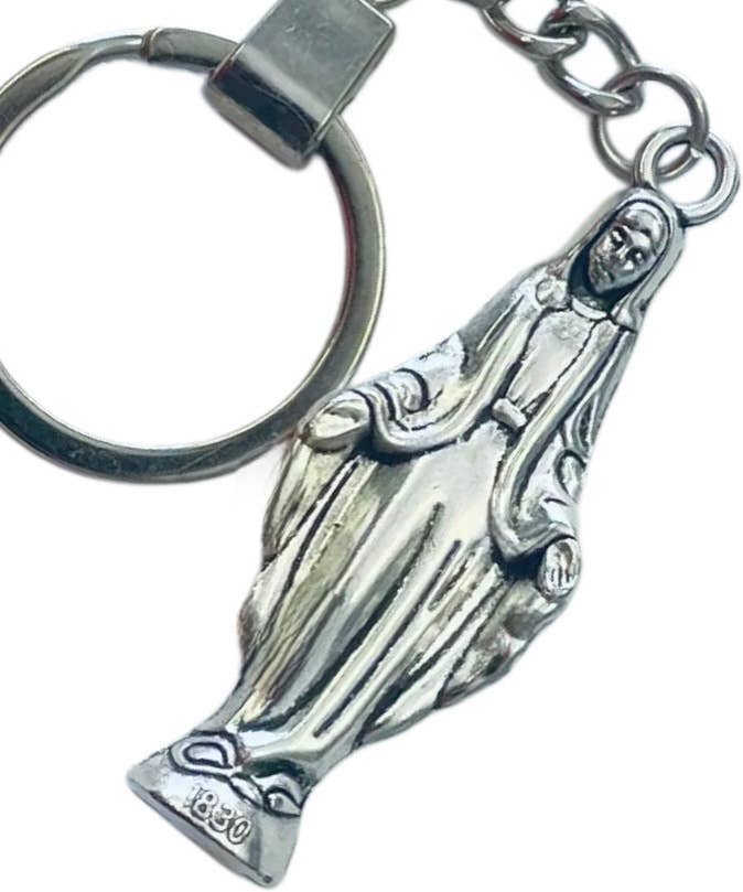 Virgin Mary Keychain -  3"