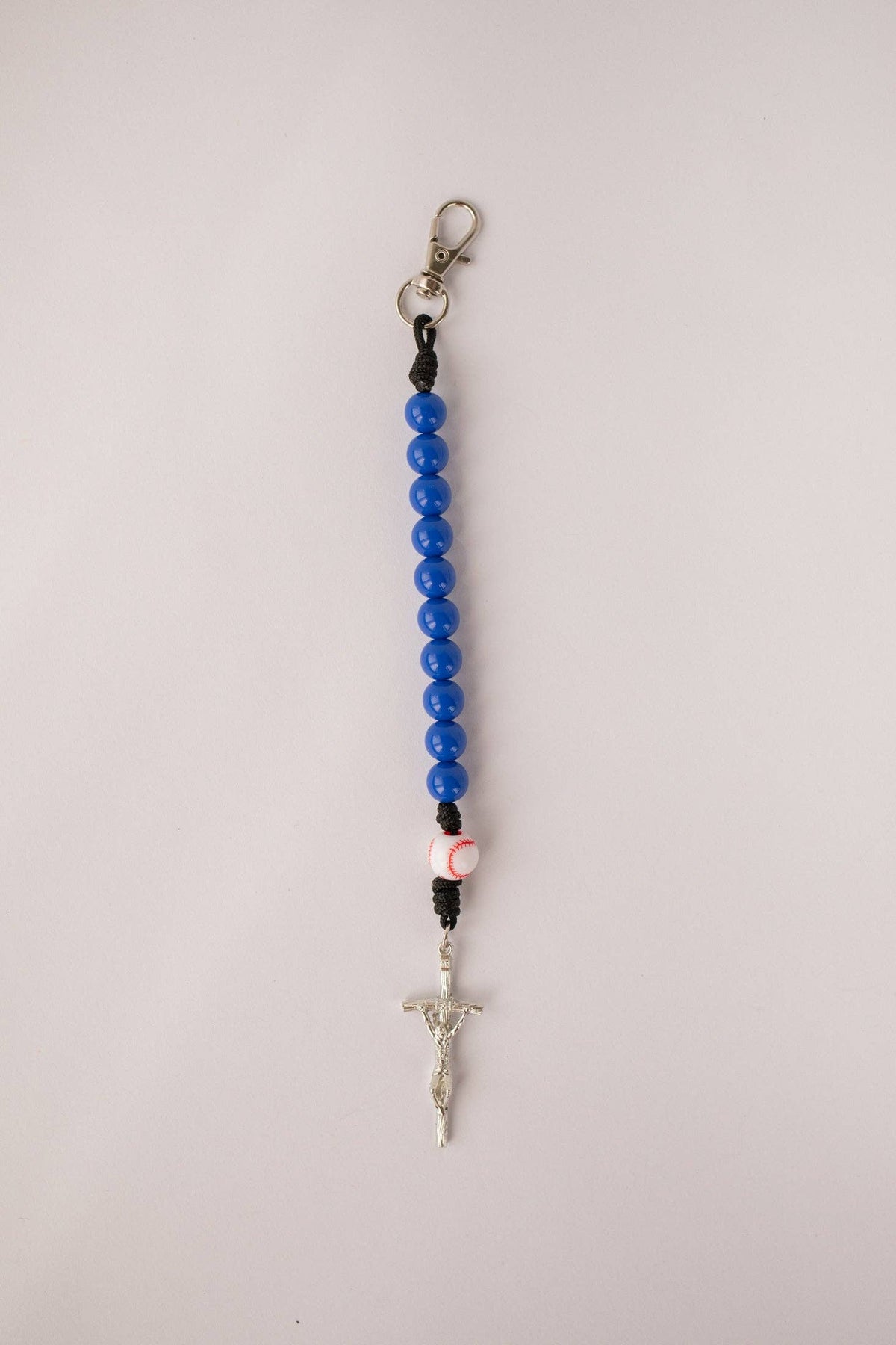 Sports Keychain: Bright Red / Baseball