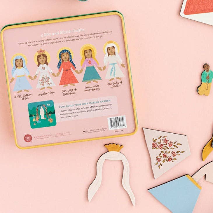 Mary Dress Up Magnet Playset